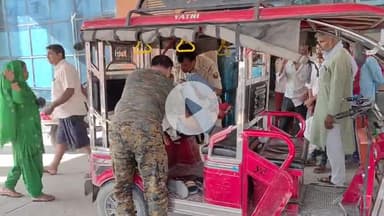 बेतिया: छावनी के पास सड़क दुर्घटना में आधा दर्जन लोग घायल, जीएमसीएच में भर्ती