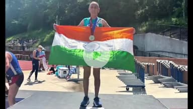 बड़ौत: धनौरा टीकरी के रिटायर्ड CO ने अमेरिका में अयोजित वर्ल्ड पुलिस एंड फायर गेम्स में जीते दो स्वर्ण पदक