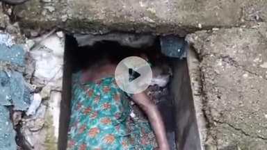 लोहरदगा: सदर अस्पताल परिसर की नाली से अज्ञात महिला का शव बरामद, पुलिस जांच में जुटी