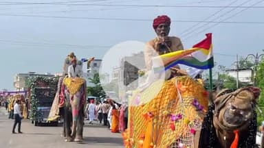 लाडपुरा: कोटा में आचार्य 108 प्रज्ञा सागर गुरुदेव संसंघ का चातुर्मास के लिए हुआ मंगल प्रवेश, जोरदार स्वागत