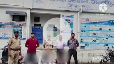 हिंगणघाट: शेकापुर येथील हद्दपार तिघांना अल्लिपुर पोलिसांनी ताब्यात घेऊन सोडून दिले जिल्या बाहेर