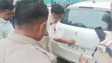 बटियागढ़: पिपरोधा गांव में कार से 9 पेटी देसी लाल मसाला शराब ज़ब्त, कार सवार हुए फ़रार