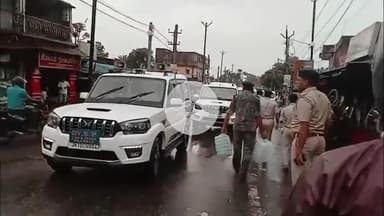 बलियापुर: बलियापुर में मोहर्रम को लेकर उपायुक्त, SSP और कई अधिकारियों ने किया निरीक्षण