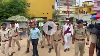 नवादा: मोहर्रम को लेकर नवादा में सुरक्षा के कड़े इंतजाम, आईजी, एसपी व डीएम ने पूरी तरह अलर्ट होकर रोड पर उतरे अधिकारी