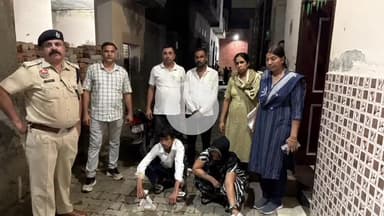 उकलाना: उकलाना मंडी में मोटरसाइकिल सवार युवक और महिला से 7.54 ग्राम चिट्टा बरामद, दोनों गिरफ्तार