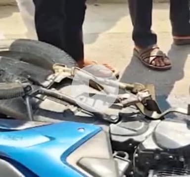 नरवल: सरसौल ओवर ब्रिज, प्रयागराज-कानपुर हाईवे पर कंटेनर ने रॉन्ग साइड से बाइक में मारी टक्कर, मां और बेटे की हुई मौत