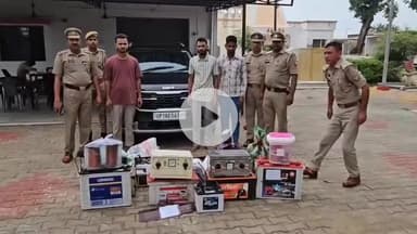 हसनपुर: आदमपुर थाना पुलिस ने चोरी की घटनाओं का किया खुलासा, तीन चोरों को किया गिरफ्तार