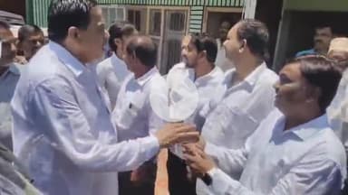 बहराइच: बहराइच पहुंचे कांग्रेस नेता नसीमुद्दीन सिद्दीकी ने कानून व्यवस्था को लेकर भाजपा सरकार पर साधा निशाना