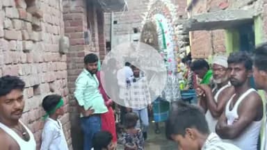 परवलपुर में शांतिपूर्ण माहौल में निकला मोहर्रम का जुलूस, पुलिस बल तैनात रहा