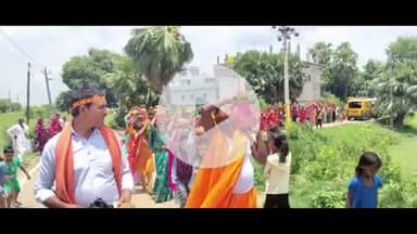 सरमेरा: सरमेरा के चुहर चक गांव में 48 घंटे के अखंड कीर्तन के लिए 105 महिलाओं ने निकाली कलश शोभायात्रा