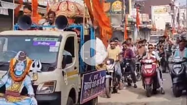 बरेली: महाभारत काल में स्थापित प्रचण्ड बाबा धोपेश्वर नाथ मंदिर पर किया गया विशाल रुद्धाभिषेक व श्रंगार