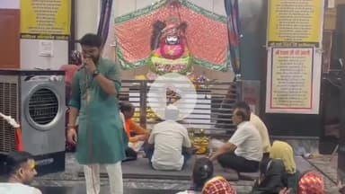 हसनपुर: हसनपुर नगर में स्थित श्री खाटू श्याम मंदिर पर भजन कीर्तन का आयोजन हुआ