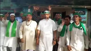 नौगावां सादात: नौगांवा तहसील पर भाकियू लोक शक्ति की बैठक का आयोजन, बिजली विभाग पर वसूली के आरोप लगाए गए