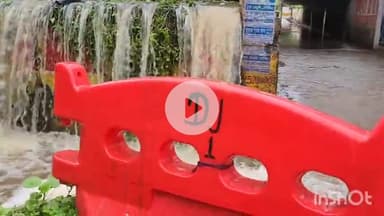 दुर्ग: भिलाई नगर निगम की पोल बारिश में खुली,चंद्रा मौर्य अंडरब्रिज में भारी जलभराव