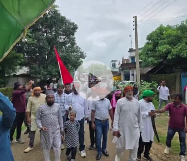 कोलेबिरा: मोहर्रम पर कोलेबिरा विधायक का दौरा, पगड़ी बांधकर हुआ स्वागत
