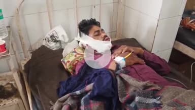 टीकमगढ़: पपौरा मंदिर के पास सड़क हादसे में एक व्यक्ति गंभीर रूप से घायल, ज़िला अस्पताल में भर्ती