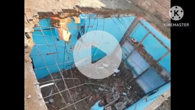 संभल: महमूद के सराय मोहल्ले में रातभर हो रही बारिश से एक व्यक्ति के मकान की पक्की छत गिरी, दूसरे के लेटर का मलवा गिरा