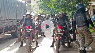 जमुई: मुहर्रम को लेकर जमुई शहर में डीएम-एसपी ने सुरक्षा का लिया जायजा