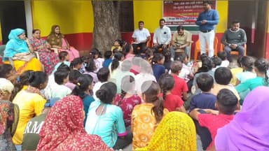 पोरसा: पिपरी पूठ के शासकीय कन्या विद्यालय में टीबी मुक्त भारत पर कार्यशाला आयोजित