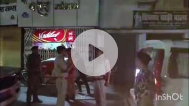 आरा: भोजपुर पुलिस पुलिस कप्तान रात्रि में निकले शहर की सुरक्षा व्यवस्था का जायजा लेने अलग-अलग जगह का किये निरक्षण