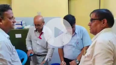 घाटमपुर: घाटमपुर सीएचसी के निरीक्षण के दौरान 62 में से 42 कर्मचारी और डॉक्टर मिले अनुपस्थित