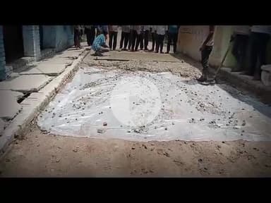 #बहुत_ही_सराहनीय_कार्य
            ग्राम पंचायत मुबारक पुर के स्थानीय मुखिया Sunil Kumar जी द्वारा कराया जा मुबारकपुर पुरानी बाजार से दक्षिण रीता शाह के घर के पास से ग्रामीण बैंक होते हुए जय मंगल प्रसाद जी के दरवाजे तक #VRPH+85X मुबारकपुर स