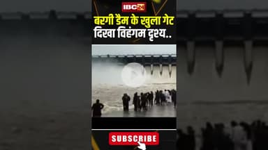 Bargi Dam Jabalpur: बरगी डैम के खुले गेट, दिखा विहंगम दृश्य..#shorts #jabalpur #bargidam #viralvideo