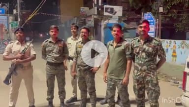 नवादा: नवादा में ताजिया जुलूस संपन्न होने के बाद सुरक्षा को देखते हुए सड़कों पर किया गया विशेष पेट्रोलिंग