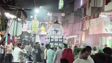 बीना: मोहर्रम पर मस्जिद वार्ड से निकले ताजिए, बड़ी संख्या में मुस्लिम समुदाय के लोग हुए शामिल
