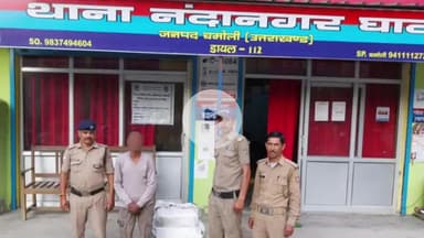 घाट: नंदानगर पुलिस ने 96 पव्वे अवैध अंग्रेजी शराब के साथ एक अभियुक्त को किया गिरफ्तार