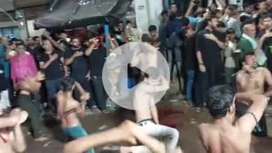 सिराथू: दारानगर में जंजीरों के मातम के साथ हुआ आशूरा मोहर्रम जुलूस, सैकड़ों लोगों ने किया मातम