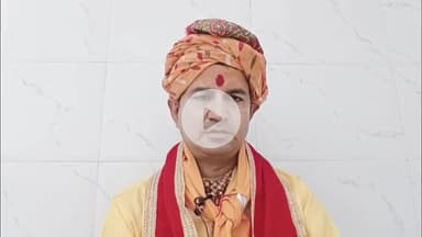 मथुरा: श्रीकृष्ण जन्मभूमि मंदिर मस्जिद केस के मुख्य याचिकाकर्ता दिनेश फलाहारी महाराज ने कहा, राज ठाकरे गरीब पर कर रहे अत्याचार