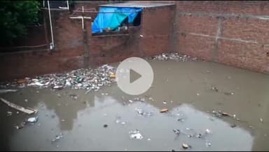 कोल: एटा चुंगी, गोविंद नगर में नाले के कटान से पूरा क्षेत्र हुआ जलमग्न, घटना का वायरल वीडियो आया सामने