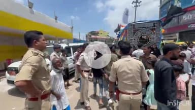 नवादा: बुंदेल बाग के मैदान में पहुंचने लगे सभी ताजिया, जिला प्रशासन ने जुलूस के लिए की सुरक्षा व्यवस्था