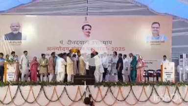 चूरू: मुख्यमंत्री भजन लाल शर्मा ने आज पट्टा सात्यू, चूरू में पंडित दीनदयाल उपाध्याय अंत्योदय पखवाड़ा शिविर का अवलोकन किया