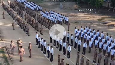 जौनपुर: पुलिस लाइन में एएसपी रुरल ने मंगलवार को परेड की सलामी ली