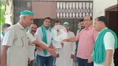 हसनपुर: भारतीय किसान यूनियन BRRS ने किसानों की समस्याओं को लेकर एसडीएम को सौंपा ज्ञापन