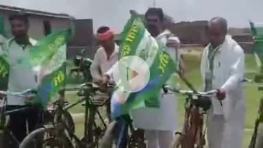 संदेश: मुख्यमंत्री के आह्वान पर बकरी पंचायत में जदयू ने निकाली मतदाता जागरूकता रैली