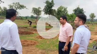 झांसी: 9 जुलाई को जनपद में वृहद स्तर पर वृक्षारोपण होगा, जिलाधिकारी ने बीएचईएल स्थित वृक्षारोपण की तैयारियों का लिया जायजा