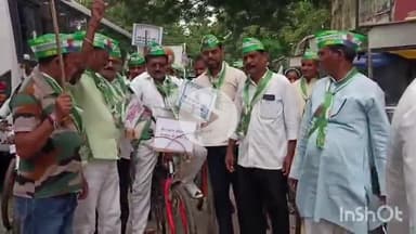 जमुई: जमुई कार्यालय से जदयू ने निकाली साइकिल रैली, मतदाता पुनरीक्षण अभियान को लेकर किया जन-जागरूकता