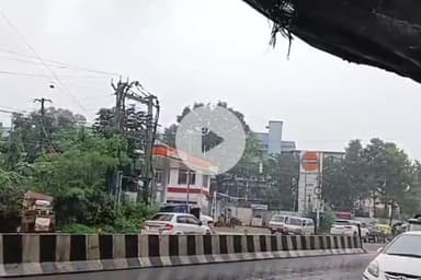 कांके: रांची समेत झारखंड के कई इलाकों में हो रही भारी बारिश, दस जिलों में अलर्ट जारी