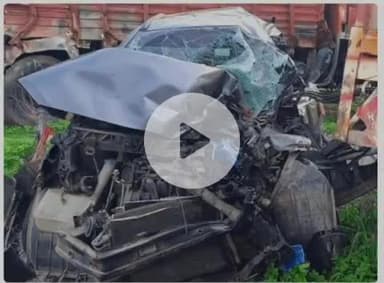 सुल्तानपुर: खाटू श्याम के दर्शन कर सुलतानपुर लौट रहे परिवार का लखनऊ आगरा एक्सप्रेसवे पर हुआ हादसा, पत्नी की मौत, पति व दो बच्चे घायल