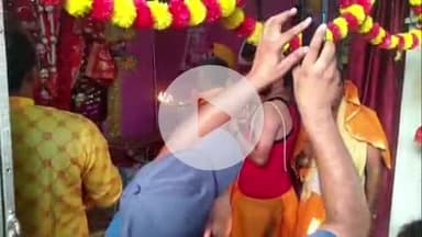 राजगीर: राजगीर के देवी स्थान मंदिर में पारंपरिक श्रद्धा के साथ आषाढ़ी पूजा संपन्न