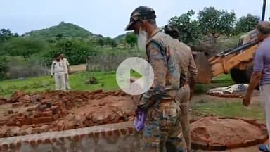 जतारा: जतारा रेंजर का अतिक्रमण पर प्रहार, आलपुरा बीट की 20 हेक्टेयर वन भूमि को अतिक्रमण से कराया मुक्त