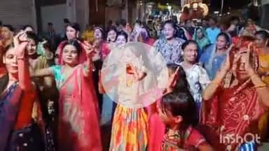 श्योपुर: शहर में निकली ठाकुर जी की बारात, श्रद्धालु नाचे, रूकमणि विवाह प्रसंग सुनकर श्रोता हुए मंत्रमुग्ध