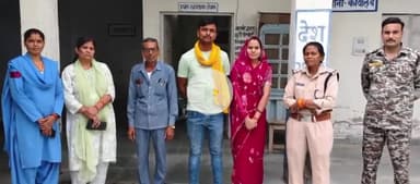 टीकमगढ़: पति की प्रताड़ना से परेशान महिला का परिवार एसपी के निर्देशन में महिला थाने में बिखरने से बचाया गया
