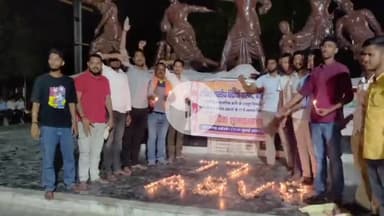 बेतिया: बेतिया में एबीवीपी का 77वां स्थापना दिवस और सहित पार्क में दीपोत्सव का आयोजन