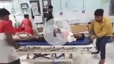 गुमला: सालिया टोली गांव के पास बाइक सवार ने एंबुलेंस को मारी टक्कर, तीन घायल