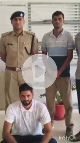 उच्चैन: पुलिस ने 10,000 रुपये के इनामी बदमाश को किया गिरफ्तार