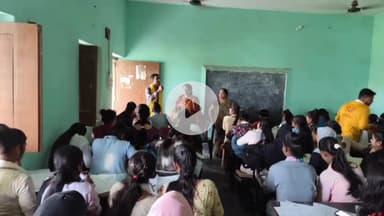 दरभंगा: 30 जुलाई "LNMU चलो आंदोलन" को लेकर मिथिला महिला कॉलेज में कक्षाओं में जाकर चलाया गया MSU ने चलाया जागरूकता कैंपेन
